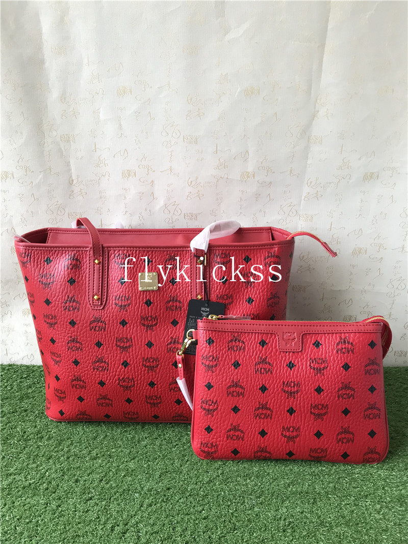 MCM Red Handbag